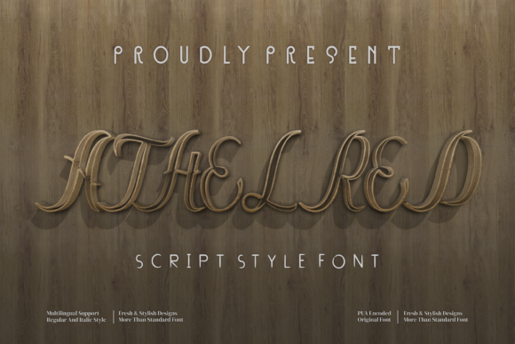Athelred: A Romantic Script Handwritten Font for Brand Storytelling