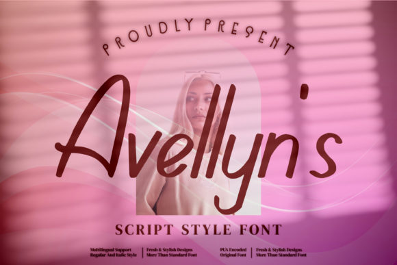 Avellyn s: A Delicate Script Handwritten Font for Luxury Editorial Design