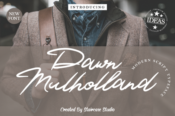 Dawn Mulholland: A Modern Script Font for Elegant Branding
