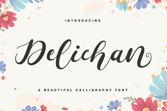 Delichan: The Charming Script Font for Boutique Branding