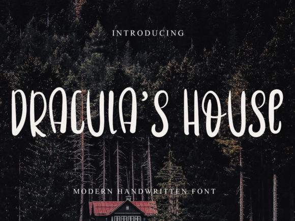 Dracula s House Typeface Review for Elegant Campaign Design