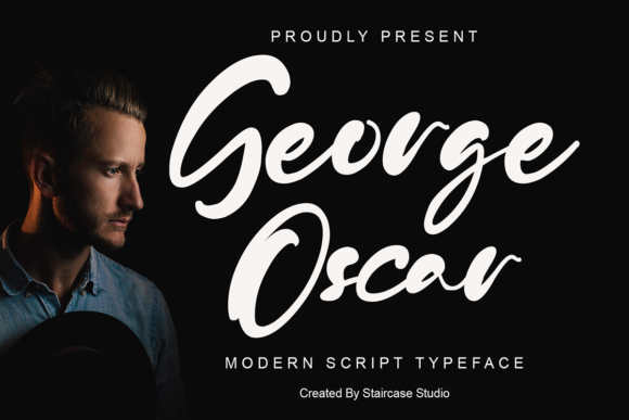 George Oscar: A Modern Script Typeface for Brand Identity