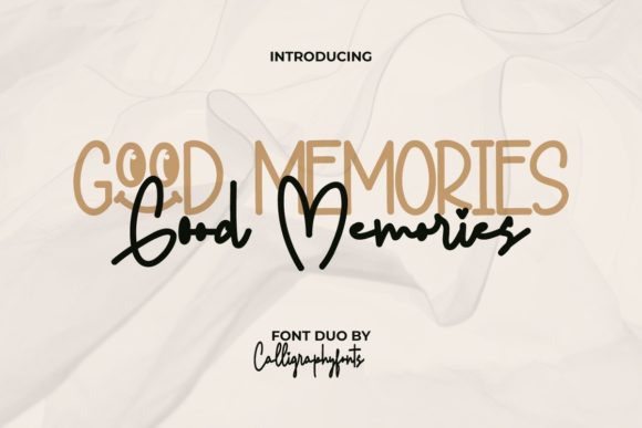 Good Memories Typeface for Modern Digital Branding