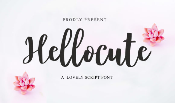 Hellocute: The Magical Script Font for Elegant Campaign Design