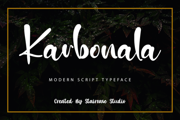 Karbonala Script Font Review for Modern Campaign Design