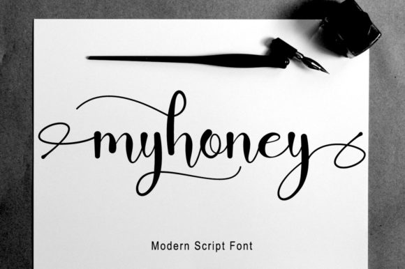Myhoney: The Playful Script Font for Memorable Branding