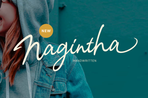 Nagintha: A Vintage Handwritten Script for Elegant Web Design