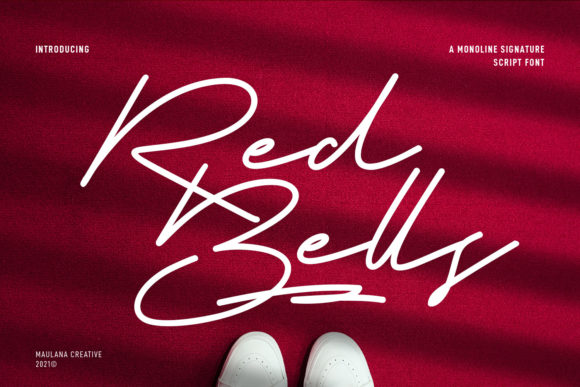 Red Bells: A Stylish Script Handwritten Font for Boutique Branding