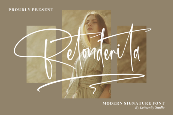 Retonderita: Elegant Script Font for Handmade Branding