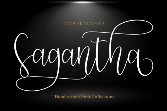 Sagantha Typeface Review for Elegant Branding