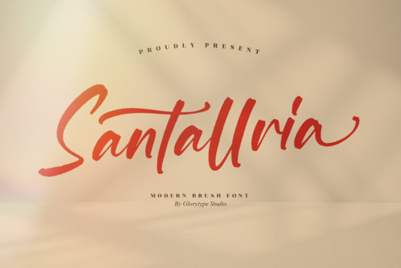 Santallria Script Font Review for Elegant Branding