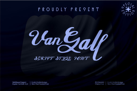 Van Gall Typeface Review: A Premium Script for Luxury Branding